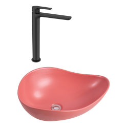 PixL 50,5x38x18 cm vasque à poser + Swiss Aqua Technologies Mood mitigeur lavabo XL + Ceramia PixL bonde (CEPX505PMSAT285C) PixL 50,5x38x18 cm vasque à poser + Swiss Aqua Technologies Mood mitigeur lavabo XL + Ceramia PixL bonde (CEPX505PMSAT285C)