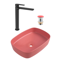 PixL 49,5x37,5x13,5 cm vasque à poser + Swiss Aqua Technologies Mood mitigeur lavabo XL + Ceramia PixL bonde (CEPX49PMSAT285C) PixL 49,5x37,5x13,5 cm vasque à poser + Swiss Aqua Technologies Mood mitigeur lavabo XL + Ceramia PixL bonde (CEPX49PMSAT285C)