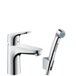 Vitra Integra bidet suspendu + trop-plein, 35,5x54 cm + Hansgrohe Focus Set bidette, bonde Push-Open (7042-028831927000) Vitra Integra bidet suspendu + trop-plein, 35,5x54 cm + Hansgrohe Focus Set bidette, bonde Push-Open (7042-028831927000)