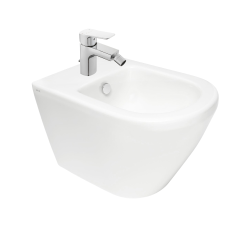 Vitra Integra bidet suspendu 35,5x54 cm + trop-plein + Optima Cube Way by Siko Mitigeur bidet (7042-0288CU235) Vitra Integra bidet suspendu 35,5x54 cm + trop-plein + Optima Cube Way by Siko Mitigeur bidet (7042-0288CU235)