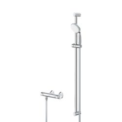 Precision Flow mitigeur de douche thermostatique 1/2" avec set de douche, chrome (G34805000) Precision Flow mitigeur de douche thermostatique 1/2" avec set de douche, chrome (G34805000)