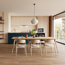 Zenn 30 Monsanto Revêtement de sol en vinyle clipsable et coussin insonorisant intégré, brun, 2,17 m2  (60002206)