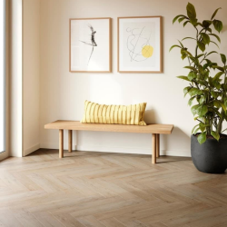  Zenn 30 Faro Revêtement de sol en vinyle clipsable et coussin insonorisant intégré, marron, 1,97 m2 (60002249)