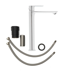 Neo mitigeur de lavabo sans vidage, chrome (SIKOBSLNEO285)  Neo mitigeur de lavabo sans vidage, chrome (SIKOBSLNEO285)