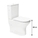 Pack WC à poser SAT Brevis PMR