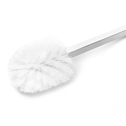  Multi brosse WC en verre dépoli, chrome (ELE37)