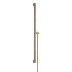 Unica barre de douche murale 91,5 cm avec support de douche et flexible, bronze brossé (24405140)