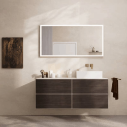  AddStoris porte-serviettes double mural 44,5 cm, bronze brossé (41770140)