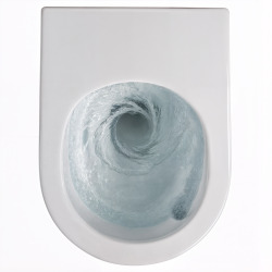 Pack WC bâti-support + WC sans bride Ceramia PixL avec abattant SoftClose + plaque noir (STCEPXWT03-FR)