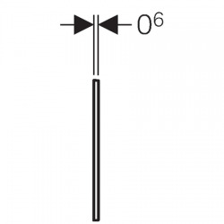 Cadre pour Sigma 60 chrome brossé (115.641.GH.1)