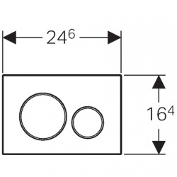  Sigma 20 nouveau modele acier inoxydable, brossé/poli (115.882.SN.1)