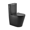 Pack WC à poser noir mat