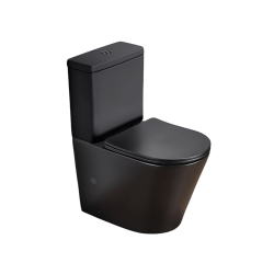 Infinitio WC à poser complet en céramique avec abattant SoftClose, vert mat (SATINF031VPSNLGEM)