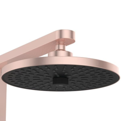 Alu+ système de douche 2 jets, hauteur 111,3 cm avec tablette, rose (BD584RO)