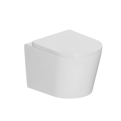  Rapid SL pack WC bâti-support autoportant + WC suspendu sans bride Ceramia avec abattant SoftClose + plaque (GRRCE14WT02-FR)