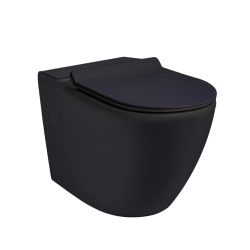 PixL abattant SoftClose pour cuvette CEPX030, noir mat (CEPXSCBKM030)