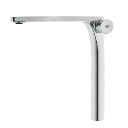 Swiss Aqua Technologies Mélangeur lavabo chromé haut SAT Evolution sans vidage  (SATBSEVO285)