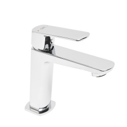 Mitigeur lavabo Feel, sans tirette, chrome SATBSFEEL271 avec une garantie de 5 ans