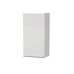 Cube Way 32,5x63x20 cm armoire de salle de bain suspendue, blanc mat (CUBE3DH321DLBP)