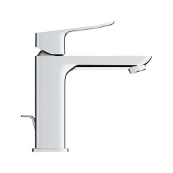 Dice mitigeur monocommande de lavabo à levier avec vidage, chrome brillant (1018320000)