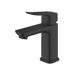 Dice mitigeur monocommande de lavabo à levier avec vidage Clic-Clac, noir mat (1018572430)