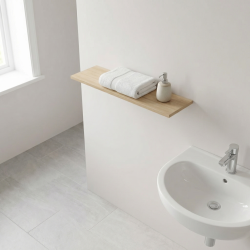 Naturel Plan Naturel Stilla 120x2,5x46 cm marron (STILLAF12006)