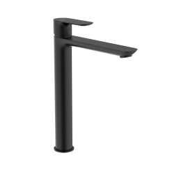 Cala mitigeur de lavabo XL à levier, hauteur 29,2 cm, sans vidage, noir mat (A5A346ENB0)