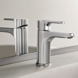 L20 mitigeur de lavabo à levier, sans vidage, chrome (A5A3G09C00)