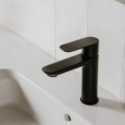 Cala mitigeur de lavabo à levier, sans vidage, noir mat (A5A326ENB0)