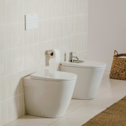 Ona mitigeur de bidet à levier, avec vidage et vanne d'arrêt, chrome (A5A609EC00)