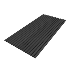 Panneau mural acoustique 60x120 cm en MDF sur feutre polyester, décor chêne naturel, 0,72 m2 (SATAKUPANNON612)