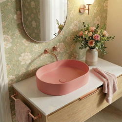 PixL 50 x 37 x 13,5 cm vasque à poser Infinitio, sans trop-plein, moka (CEPX5037MOM)