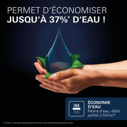 Dice mitigeur lavabo à levier tactile, taille L +  Vasque à poser Swiss Aqua Technologies 60x40x12,5 cm (BA2-G1018710000-05)