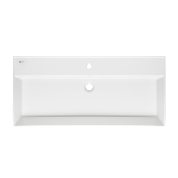 QUICKFIX DICE mitigeur lavabo, taille XL + Lavabo Swiss Aqua Technologies 100,4x46,5 cm (BA3-G1018920000-06)