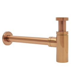 Siphon pour lavabo SAT or rose SATSIBRG