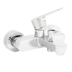 VitrA Root Mitigeur bain rond sans douche 150 mm chrome A42725