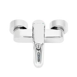 VitrA Root Mitigeur bain rond sans douche 150 mm chrome A42725