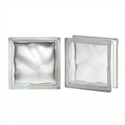 Luxfera brique de verre clair 19x19x8 cm, brillant (1908P)