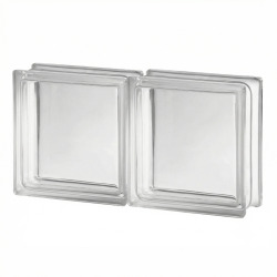 Luxfera brique de verre clair 19x19x8 cm, brillant (1908P)