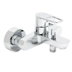 Flow Soft mitigeur de baignoire mural à levier, sans ensemble de douche, chrome (A42948)