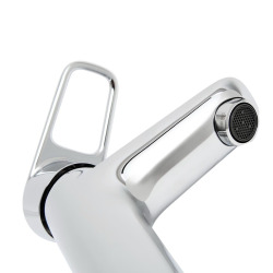 Flow mitigeur de lavabo à levier, taille S, chrome (A42990)