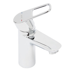 Flow Soft mitigeur de lavabo à levier, taille S, chrome (A42990)