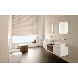 Shit 55x37,5 cm lavabo en céramique à poser sur plan, sans trop-plein, sans trou de robinetterie, blanc (4399-003-0016)