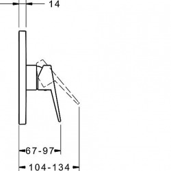  Twist Mitigeur monocommande de douche (89859085)