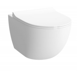 SENTO Cuvette compacte seule avec bride, 49,5cm