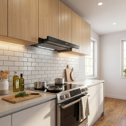 Hotte téléscopique, noir (AKR7491NB)