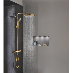 Euphoria System 310 Colonne de douche avec thermostatique pour montage mural, Cool Sunrise (26075GL0)