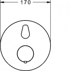 LIVING Mitigeur thermostatique de baignoire à encastrer (81149552)