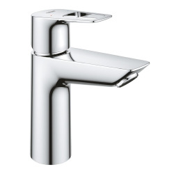 Mitigeur monocommande lavabo BauLoop 1/2", taille M, avec vidage, chrome (23886001)