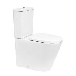 Brevis réservoir de chasse d'eau en céramique, vendu sans cuvette, blanc (SATBRE32NG)